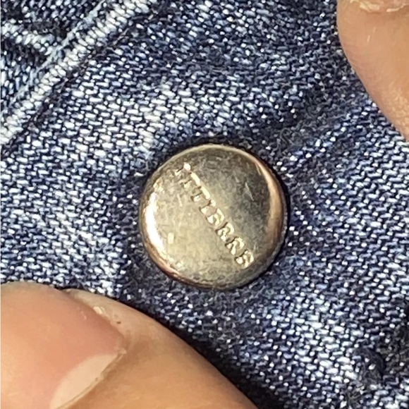 Versace Denim Jeans Vintage 90’s Size 31 Italy Ladies distress - Picture 4 of 12